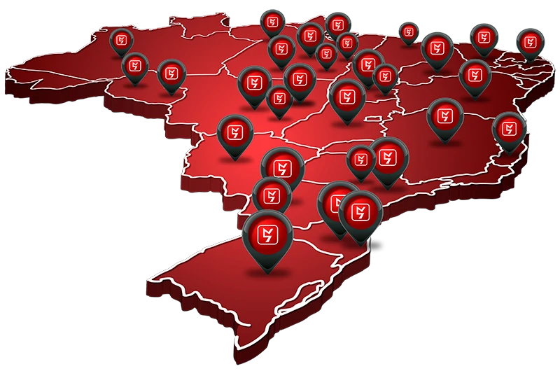 30 lojas e 2 Centros de distribuição atendendo o Brasil e o mundo.
